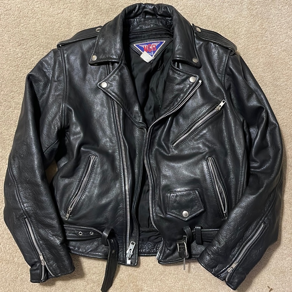 MOB Motorcycle Leather Jacket